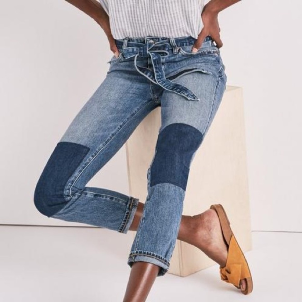 Lucky Brand Mid Rise Sienna Slim Boyfriend Jeans